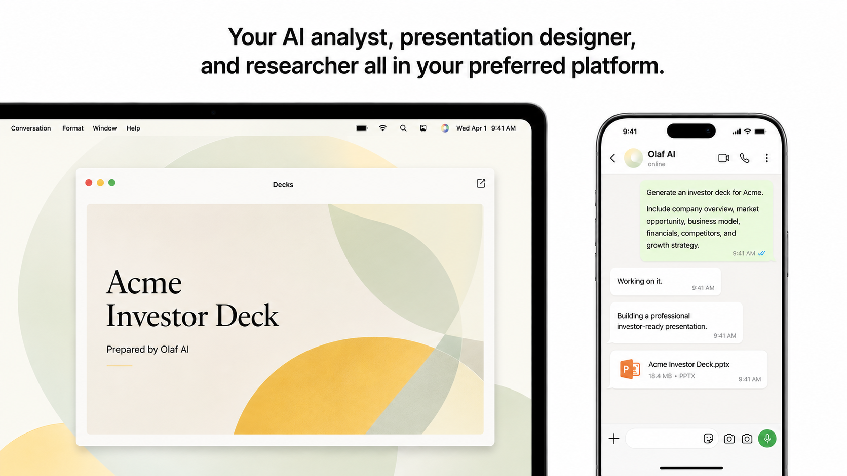 Investor & Portfolio Review Decks